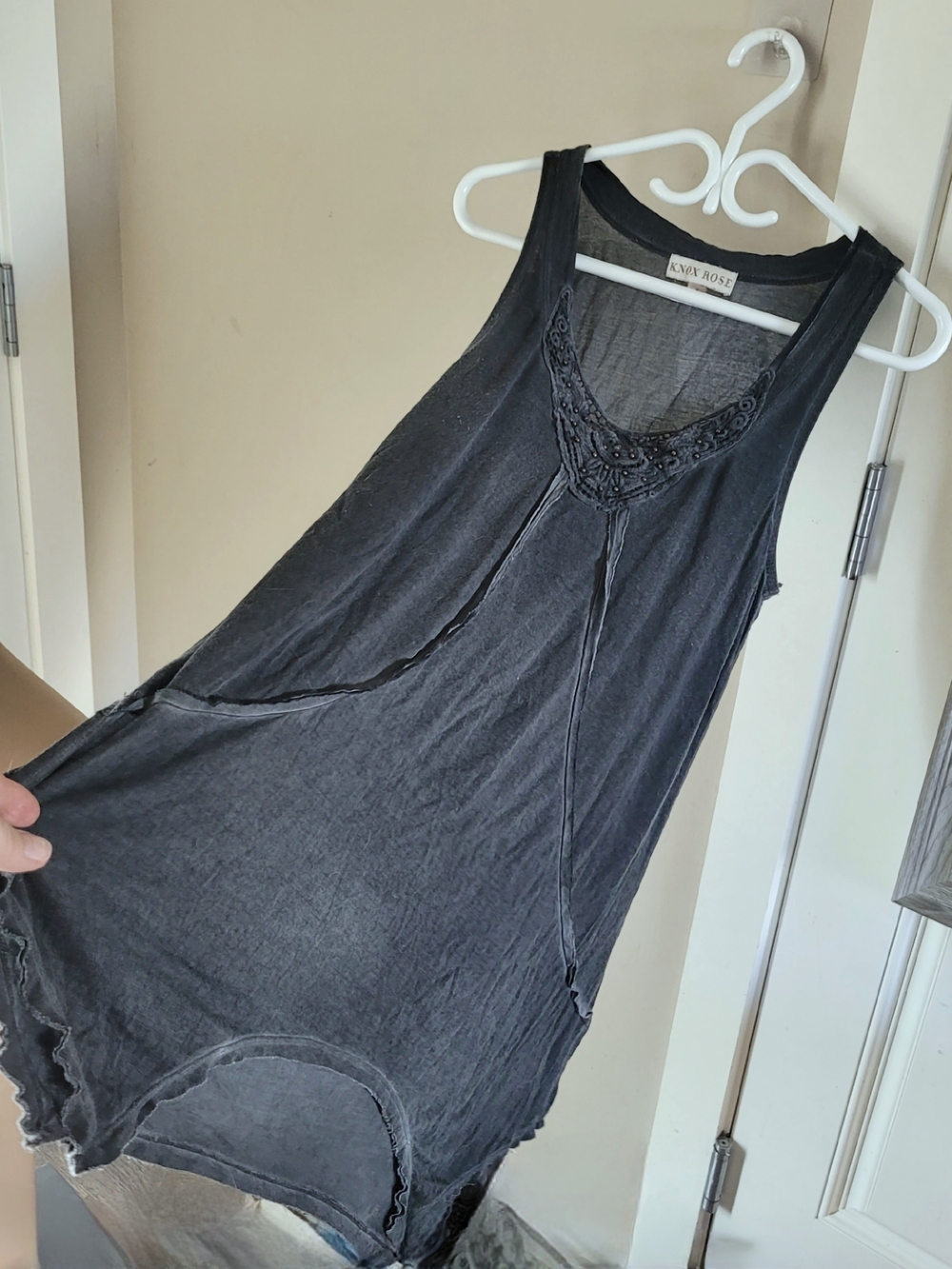 KNOX ROSE Black Tank Dress - Picture 2 of 9